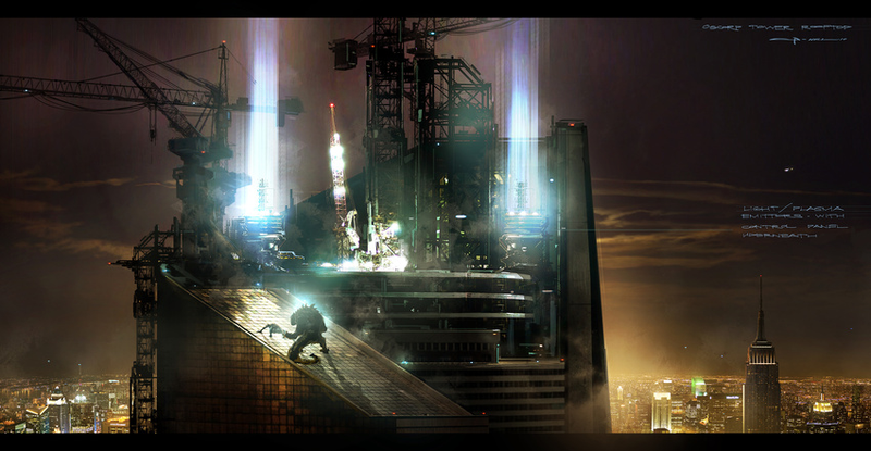 Illustration for article titled Brand new Amazing Spider-Man concept art takes you deep inside OsCorp!
